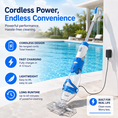 PoolGlide™ Handheld Pool Vaccum