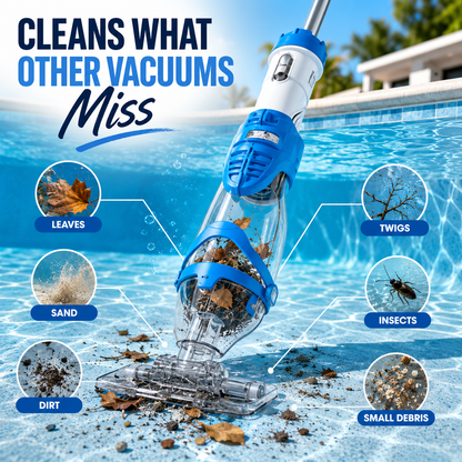 PoolGlide™ Handheld Pool Vaccum