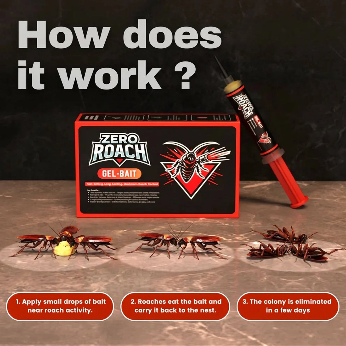 Zero Roach™ Roach Gel Bait VIP
